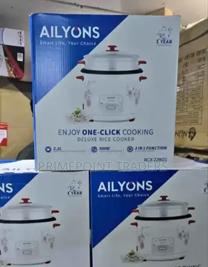Rice Cooker (Ailyons) RCX- 22b02; Brand New