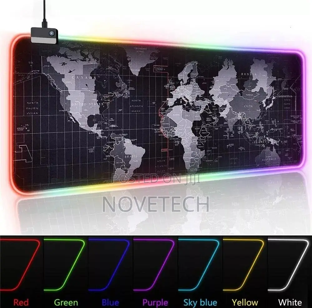 XXL RGB Gaming Mouse Pad - Extra Large Led Gaming Desk Mat