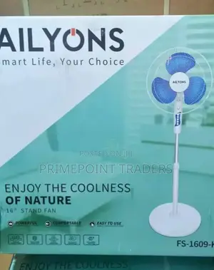 Standing Fan, Ailyons, 16 Inches (Fs-1609-K)