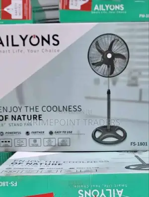 Standing/ Pedestal Fan (Ailyons) 18 Inch