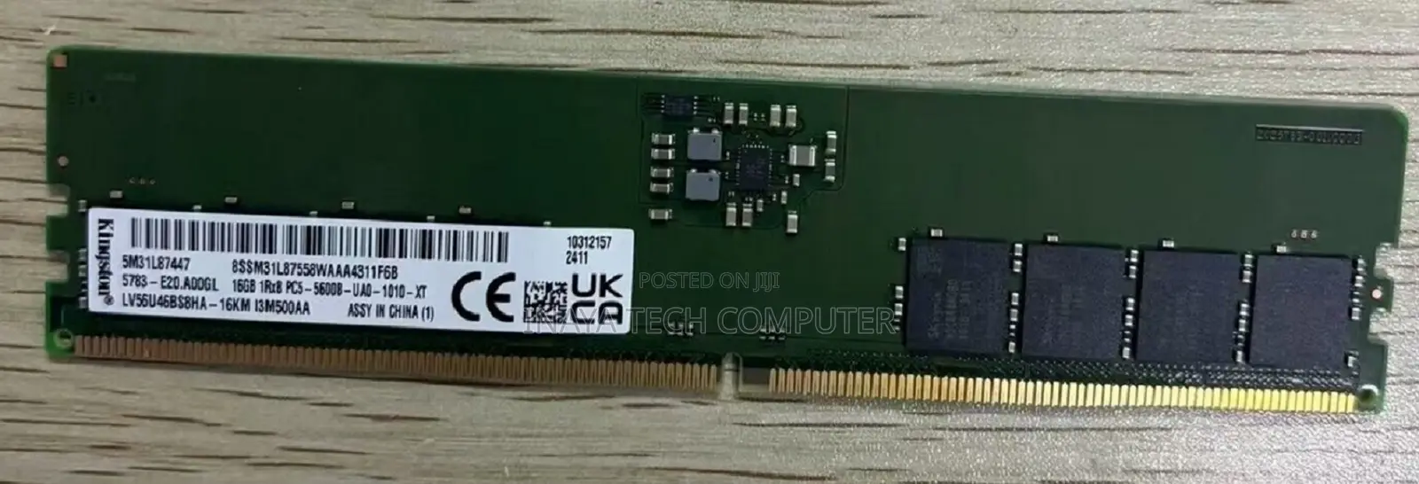 Kingston Desktop Ram Ddr5 16gb 5600