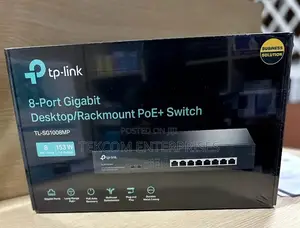 Tp Link Tl-Sg1008mp 8-Port Gigabit Desktop/Rackmount Switch