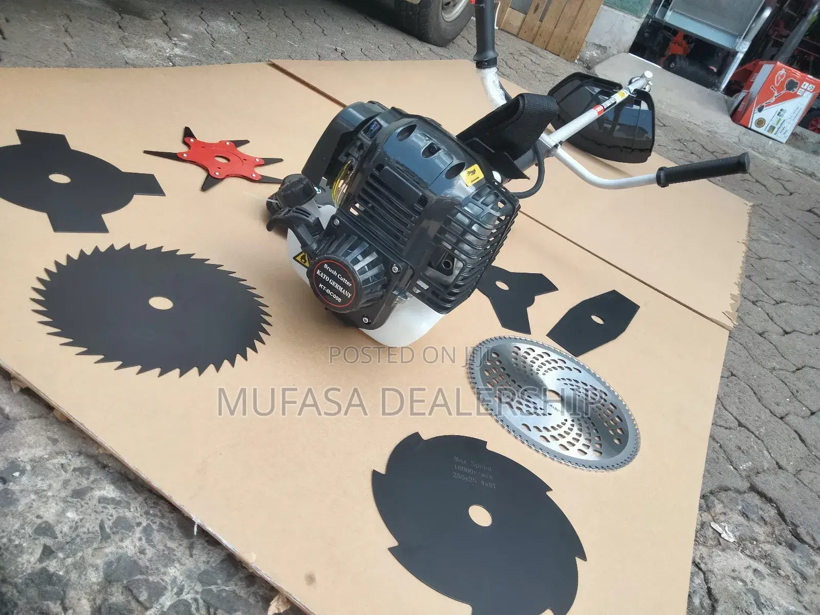 8 Blade Germany Technology Brush Cutter Machine