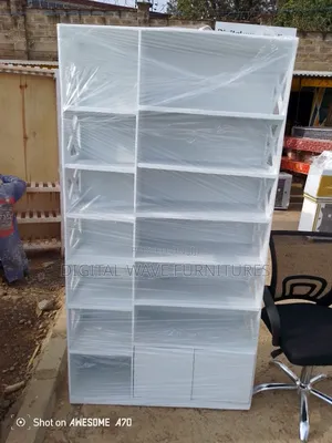White Standard Shoe Rack