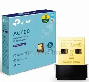 Tp-Link Ac600 Wireless Dual Band Usb Adapter - Tl-Archer T2u