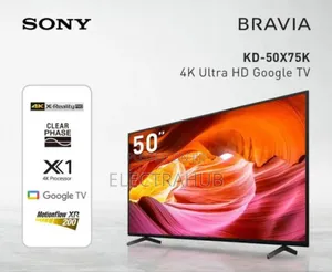Sony 50′′ X75k Ultra Hd (Hdr) Smart Tv New Sealed in Shop