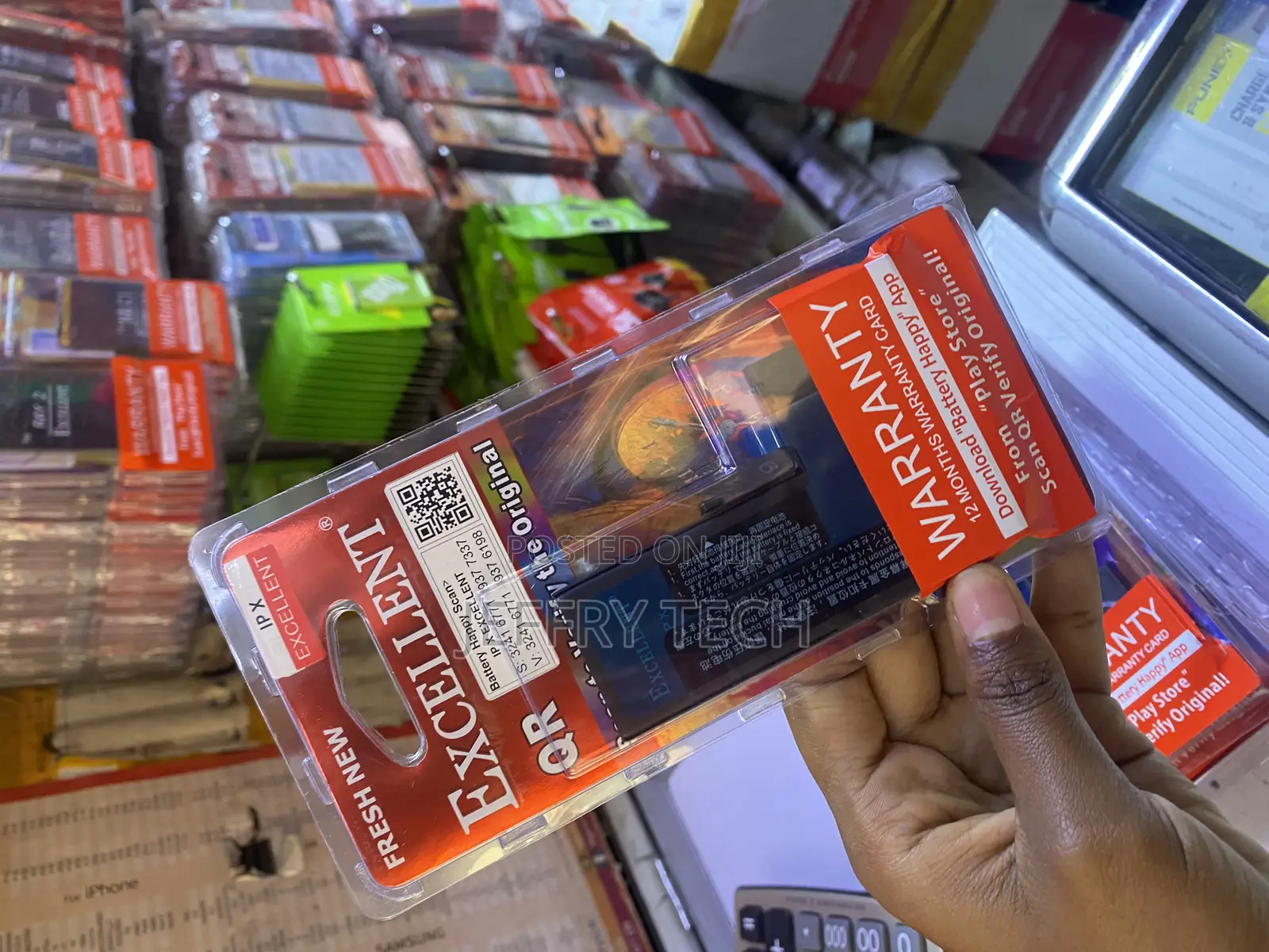 Excellent iPhone X Replacement Phone Battery.