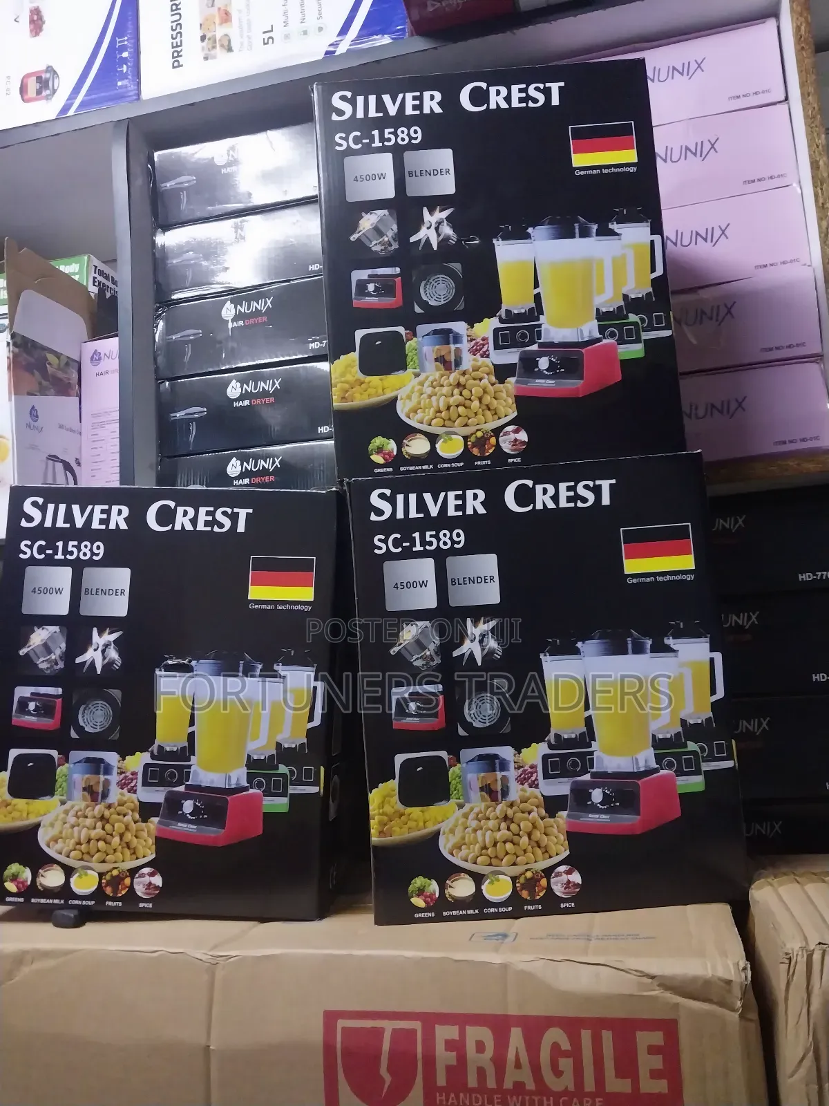 Silver Crest 4500w Powerful Commercial Blender