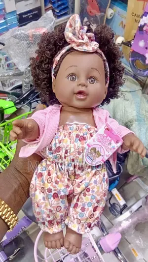 Jumpsuit Dressed Silicone African Doll