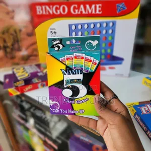 Name 5 Card Game
