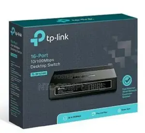 Tp-Link Tl-Sf1016d 16-Port Desktop Switch