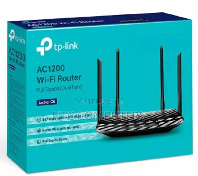 Tp-Link Archer C6 - Ac1200 Wireless Mu- Gigabit Router (V2)