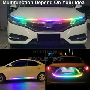 Multicolor Led Bonnet Strip / RGB Car Hood Light