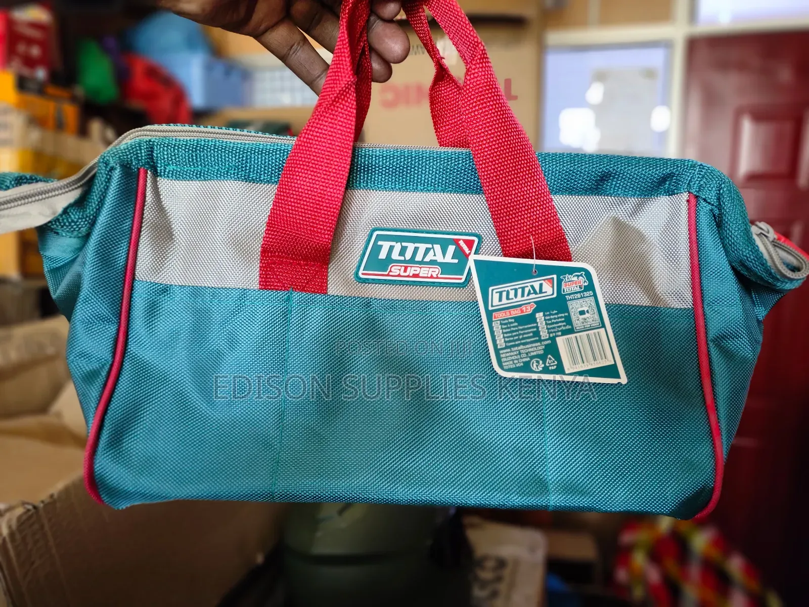Total Tool Bag 13" Inch Storage Tools Bag Pro Tool Box