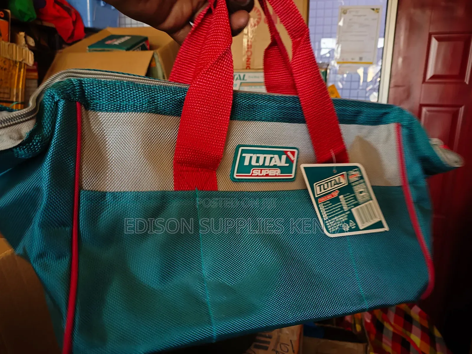 Total Tool Bag 13" Inch Storage Tools Bag Pro Tool Box