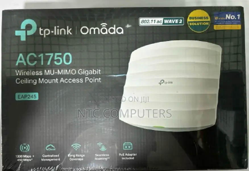 Tp-Link Eap245 Ac1750 Wireless Access Point -