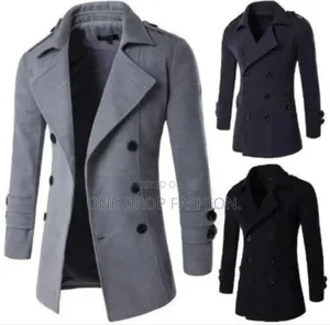Men Warm Woolen Jackets Sizes M-3xl