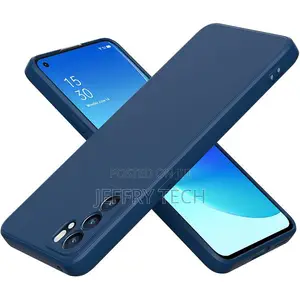 Soft Touch Case for Oppo Reno6 Z - Blue