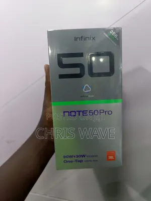 New Infinix Note 50 Pro 256 GB Gold