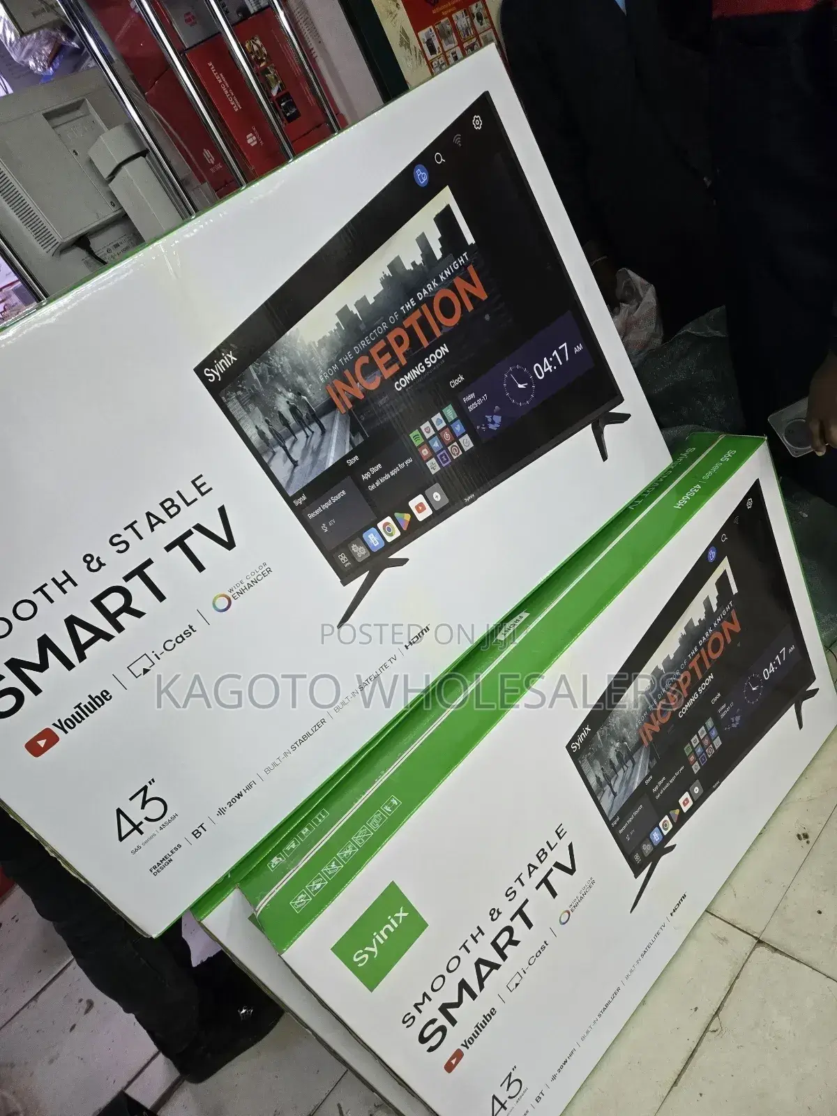 43inches Synix Smart Android Tv