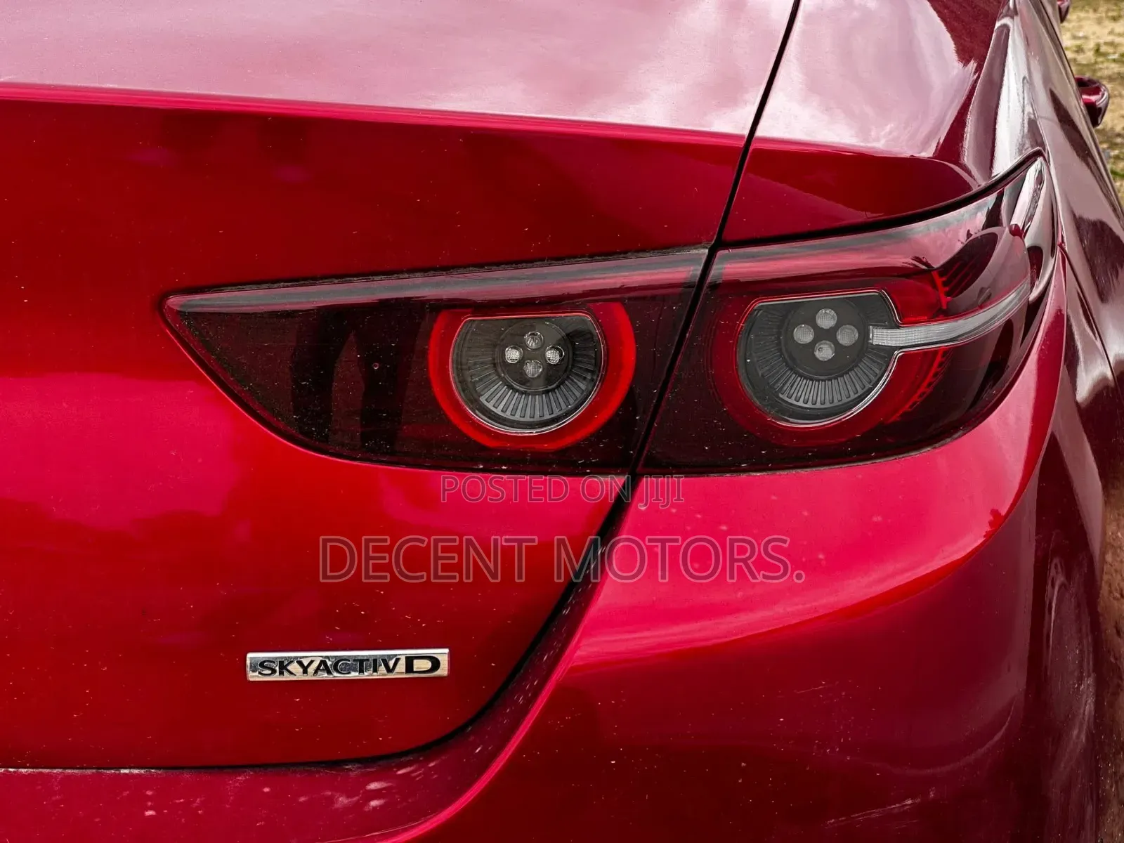 Mazda 3 2019 Red