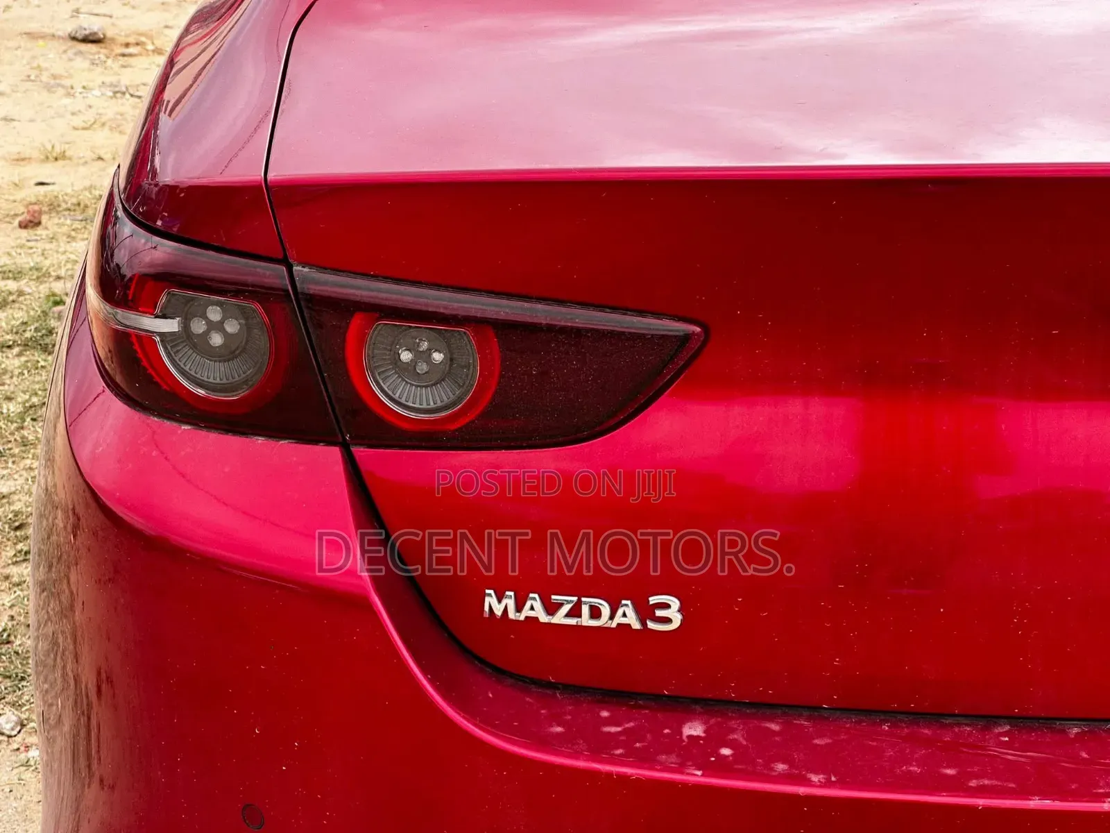 Mazda 3 2019 Red