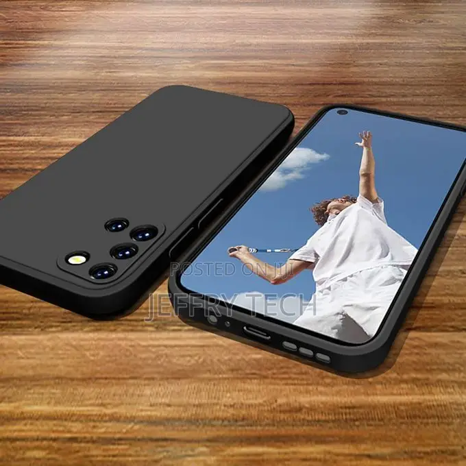 Case Oppo A72 Case Square Silicone Black