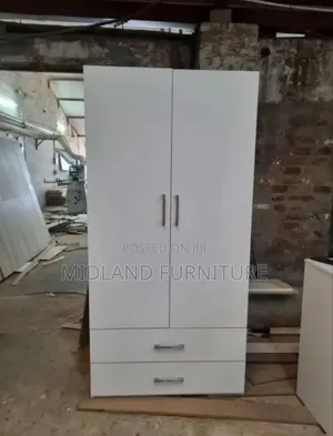 2 Doorwhite Wardrobe Cupboard