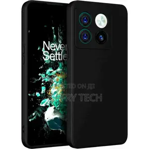 Liquid Silicone Case for Oneplus 10t Black