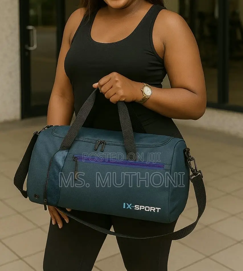 Large Duffle Bag With a Shoe Compartment
