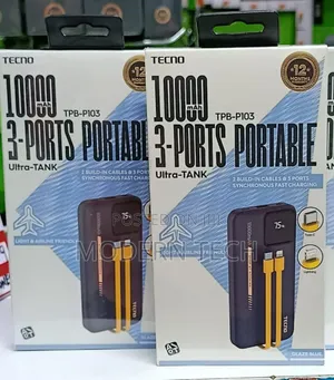 Tecno Power Bank 10000mah 