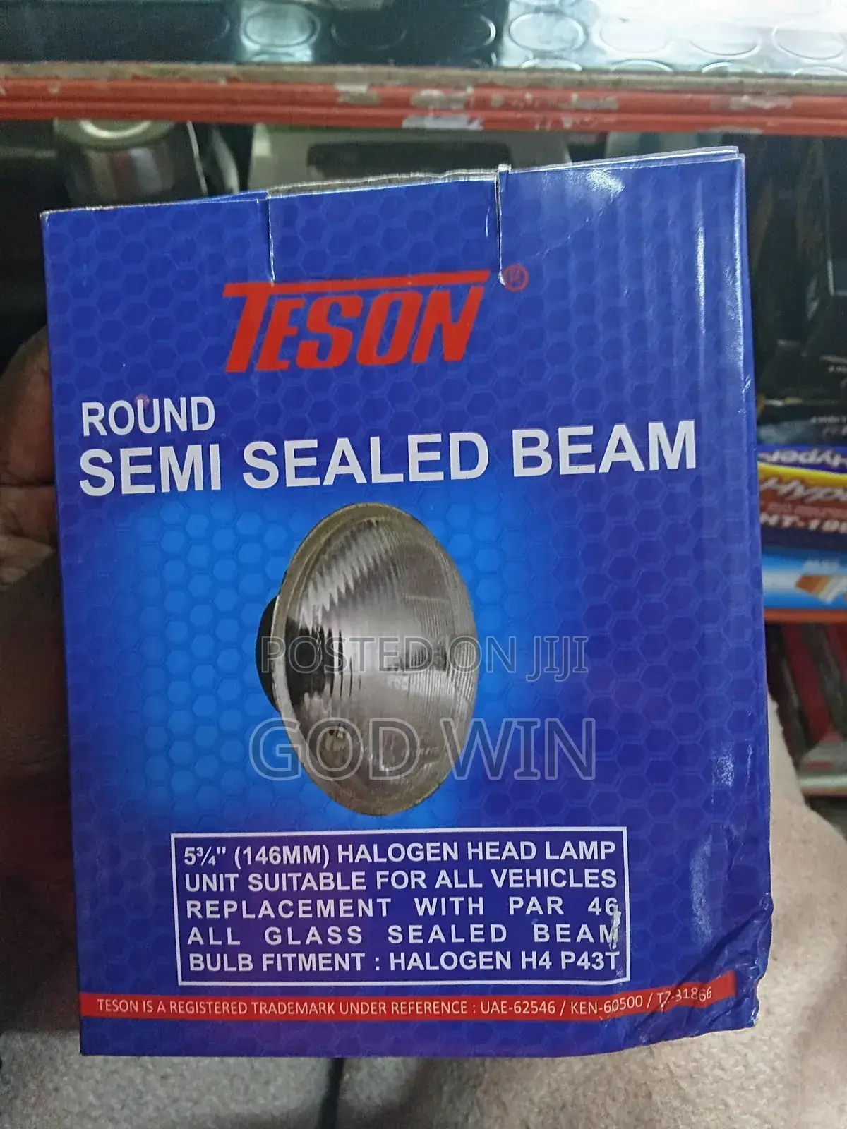 Semi Sealed Beam Round