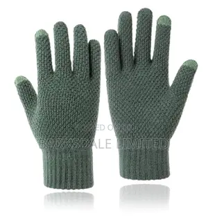 Touchscreen Mittens Gloves Winter Unisex Hand Cold Green