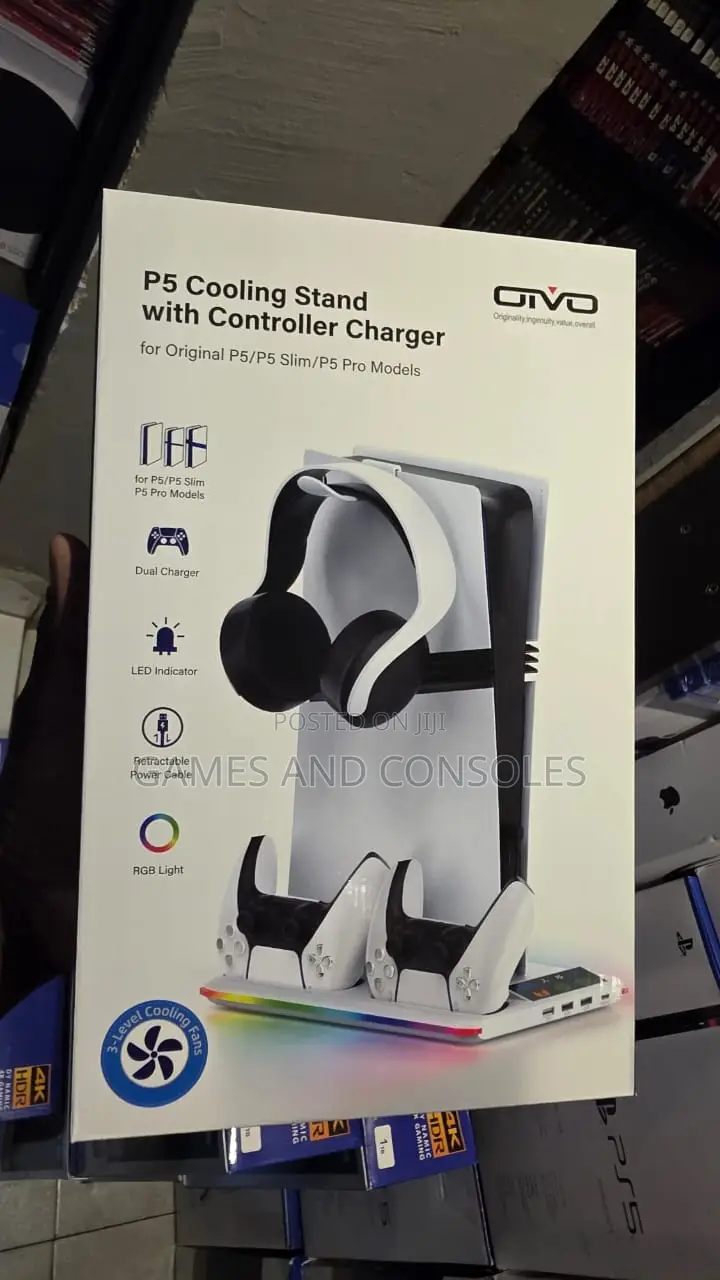 Ps5 Cooling Stand and Dock