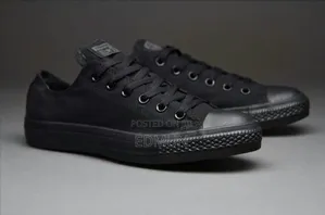 Black on Black Chucks