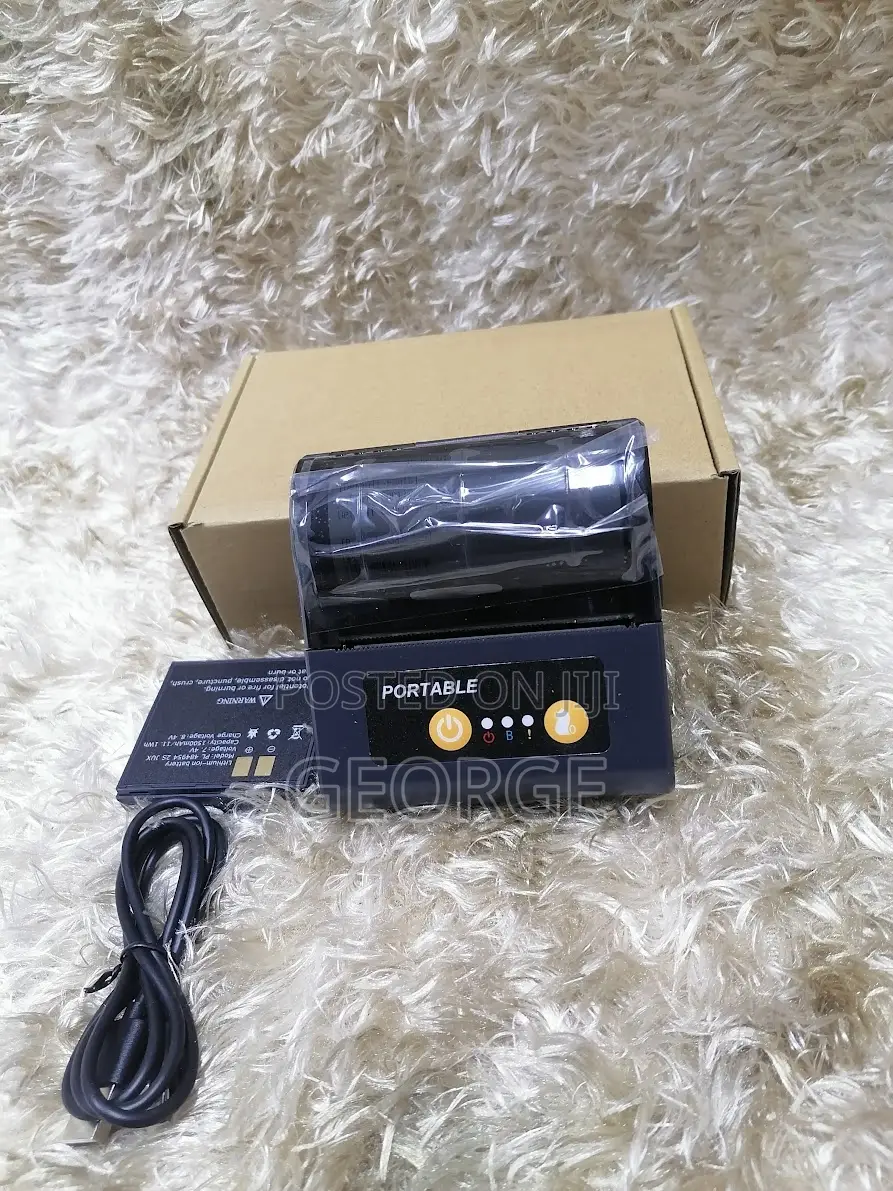 High-Speed 80mm Mobile Bluetooth Thermal Printer