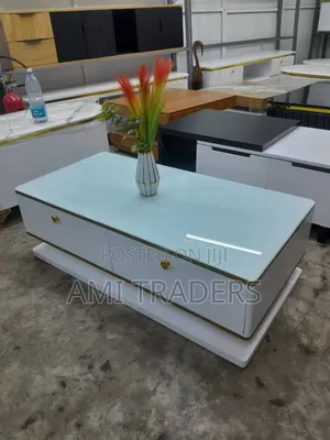 Designer Coffee Table (White)