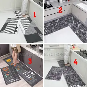 New Design 2pcs Kitchen Anti Slip Mats