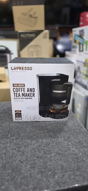 Lepresso Duo Brew Coffee and Tea Maker