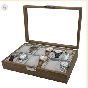 High Quality(12 Slots) Wooden Watch Organizer