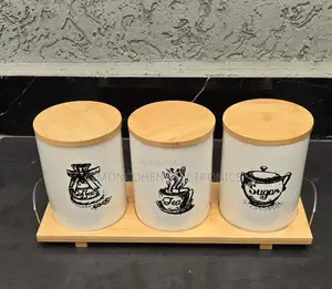 3pcs Ceramic Canister Set