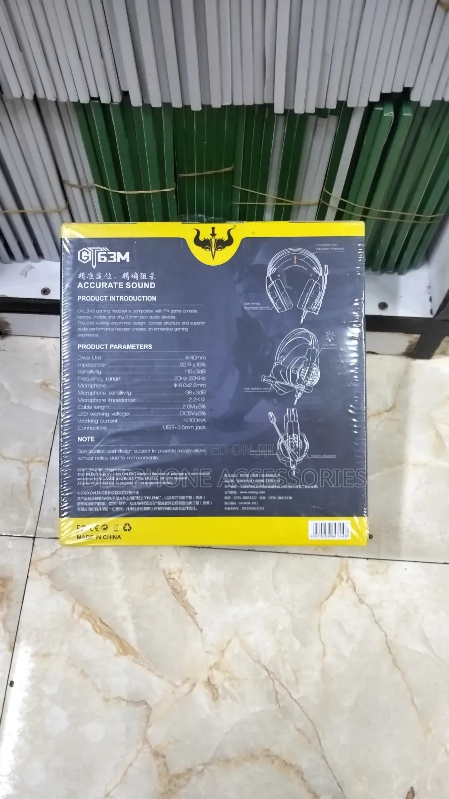Ovleng Gaming 3.5mm Jack Gaming Headphones