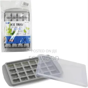 Ice Cube Tray With a Lid, 24 Section