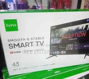 New Model Synix 43inch Smart Tv