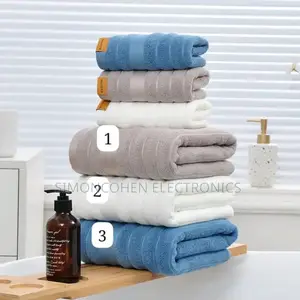 Cotton Towel Set (3in1)