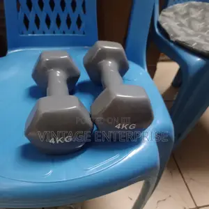 4kg Coated Dumbbell a Pair