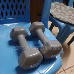 4kg Vinyl Coated Dumbbell a Pair