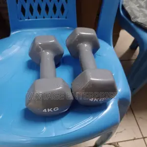4kg Coated Dumbbell a Pair