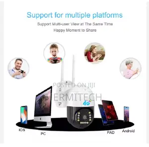 V380 4g Sim Card Outdoor Camera 3mp Security PTZ