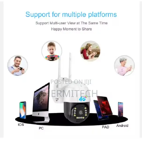 V380 4g Sim Card Outdoor Camera 3mp Security PTZ